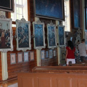 Mokinių darbų paroda Paberžės bažnyčioje